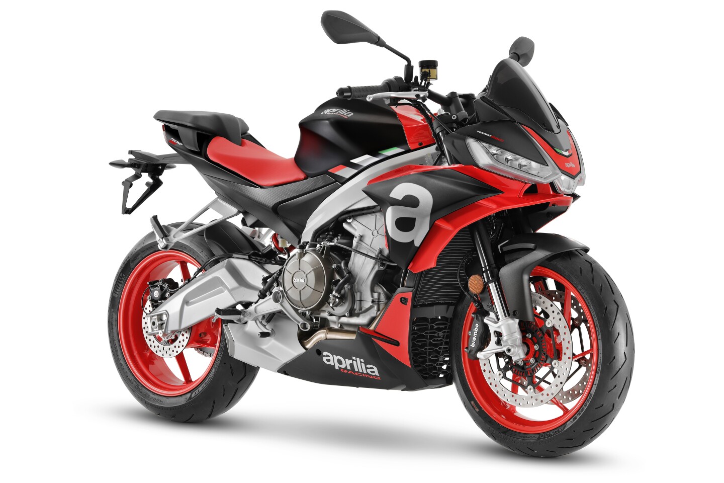 The 2021 Aprilia Tuono 660 in Concept Black color