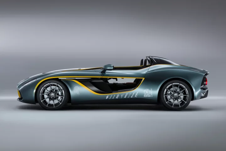 CC100 is 4.5 meters long (14.75 ft), 2.0 meters (6.57 ft) wide placing it between a DB9 and the Vantage