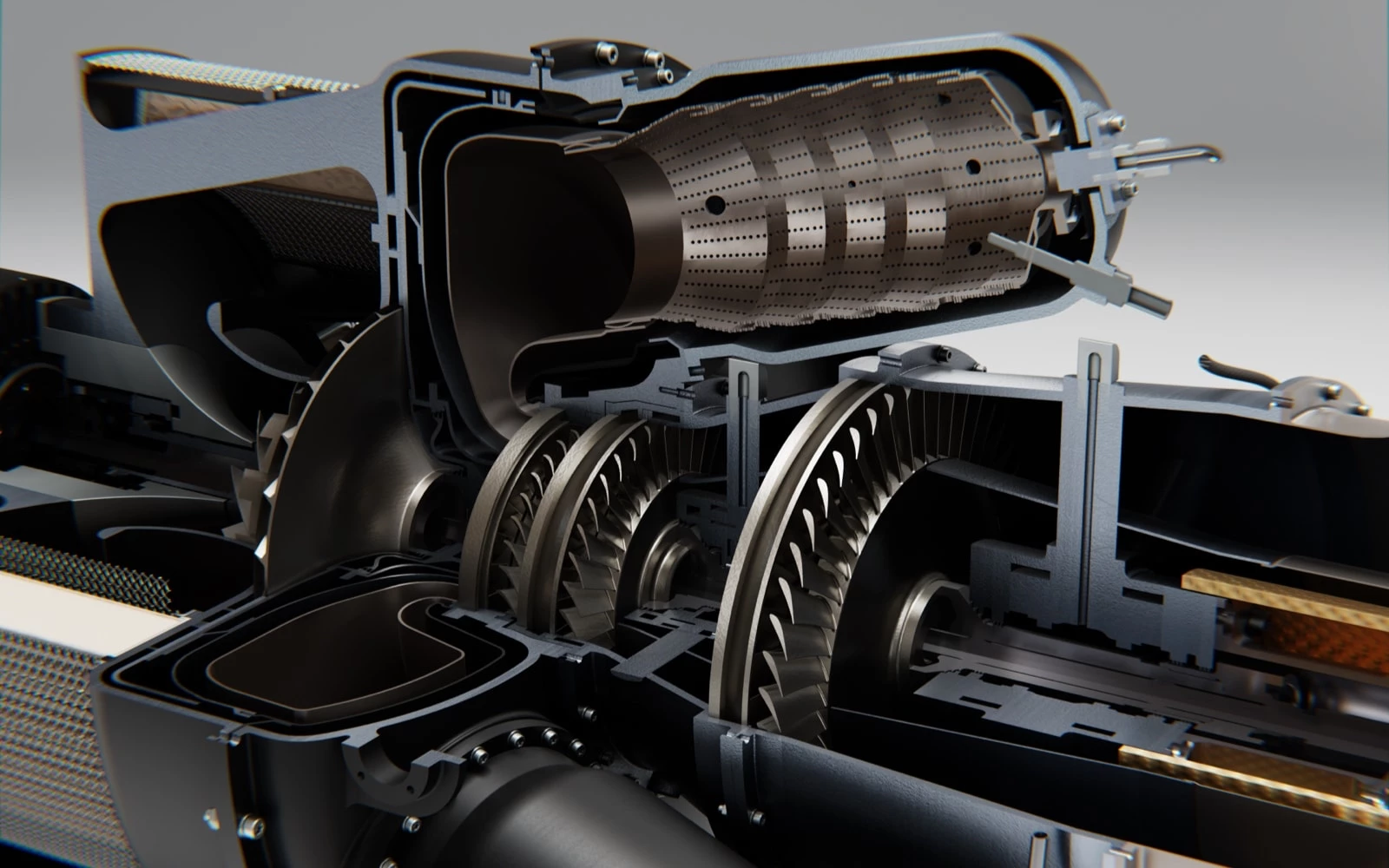 Hill is designing and building the new turboshaft engine in-house