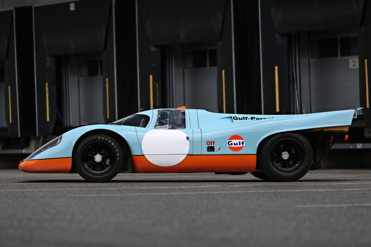One of the stars of Monterey Car Week 2017 auctions was this rare and brutally powerful Porsche 917K endurance racer with an amazing provenance. It set the fastest lap in the pre-Le Mans tests of 1970, was once owned by racing legend Jo Siffert (the car led his funeral procession) and was used by Steve McQueen's production company as both a camera and star car in the 1970 movie Le Mans. It then disappeared for 25 years and subsequently became one of the biggest "barn finds" in history when discovered in a warehouse outside Paris in 2001. | Sold for US$14,080,000 by: Gooding & Co