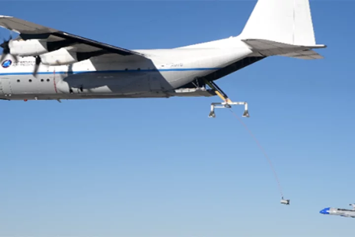 C-30 Hercules and a Gremlin drone