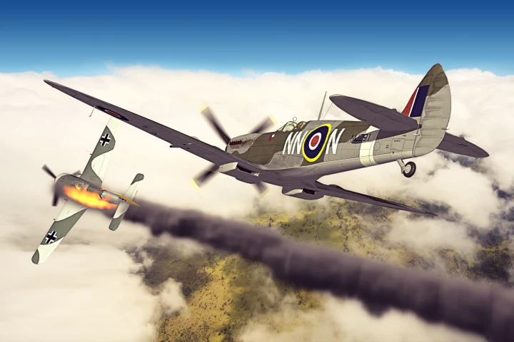 A new study uses statistics to look at other possible outcomes of the Battle of Britain