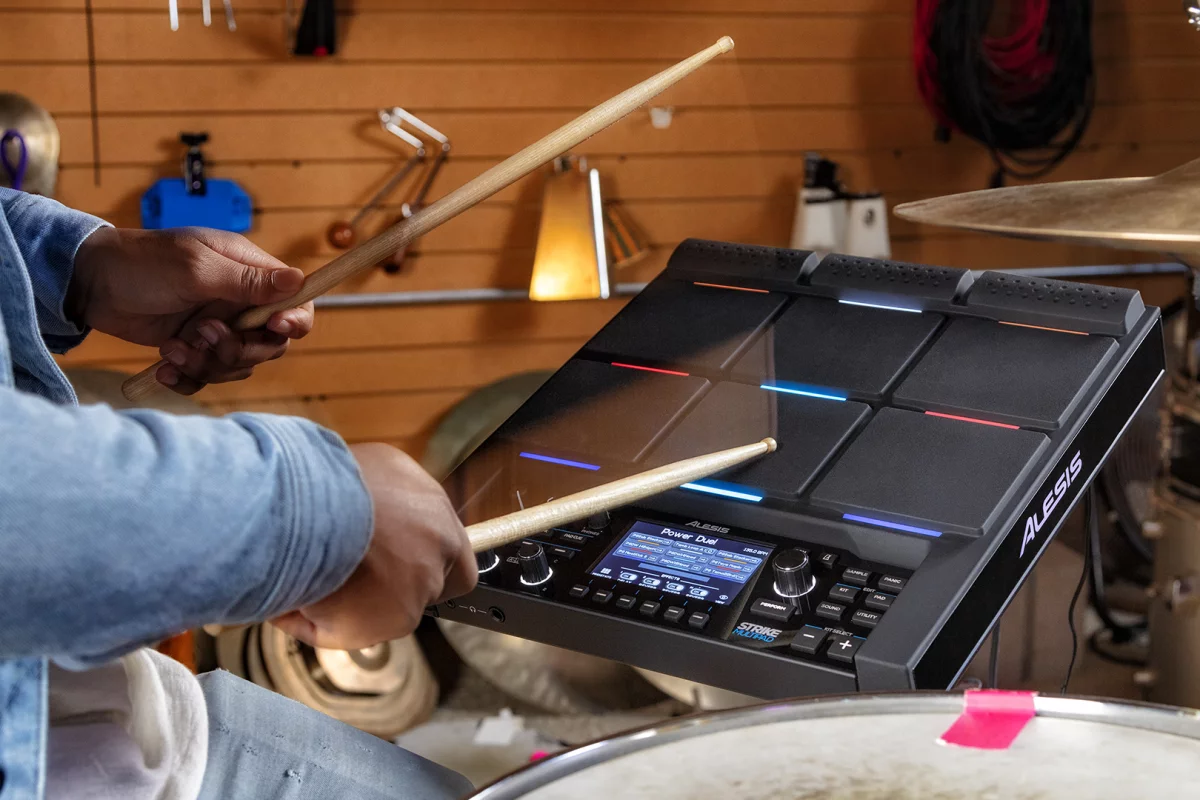 The Strike MultiPad ships with a special edition of Pro Tools First DAW and Ableton Live Lite