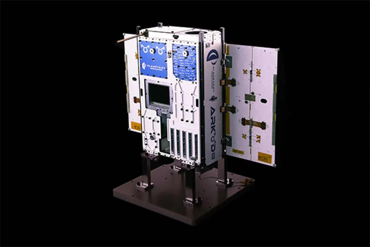 The Arkyd-6 is a six-unit CubeSat designed to test asteroid prospecting technology