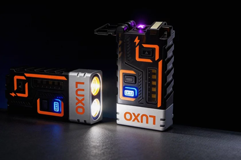 The Luxo flashlight is presently on Kickstarter