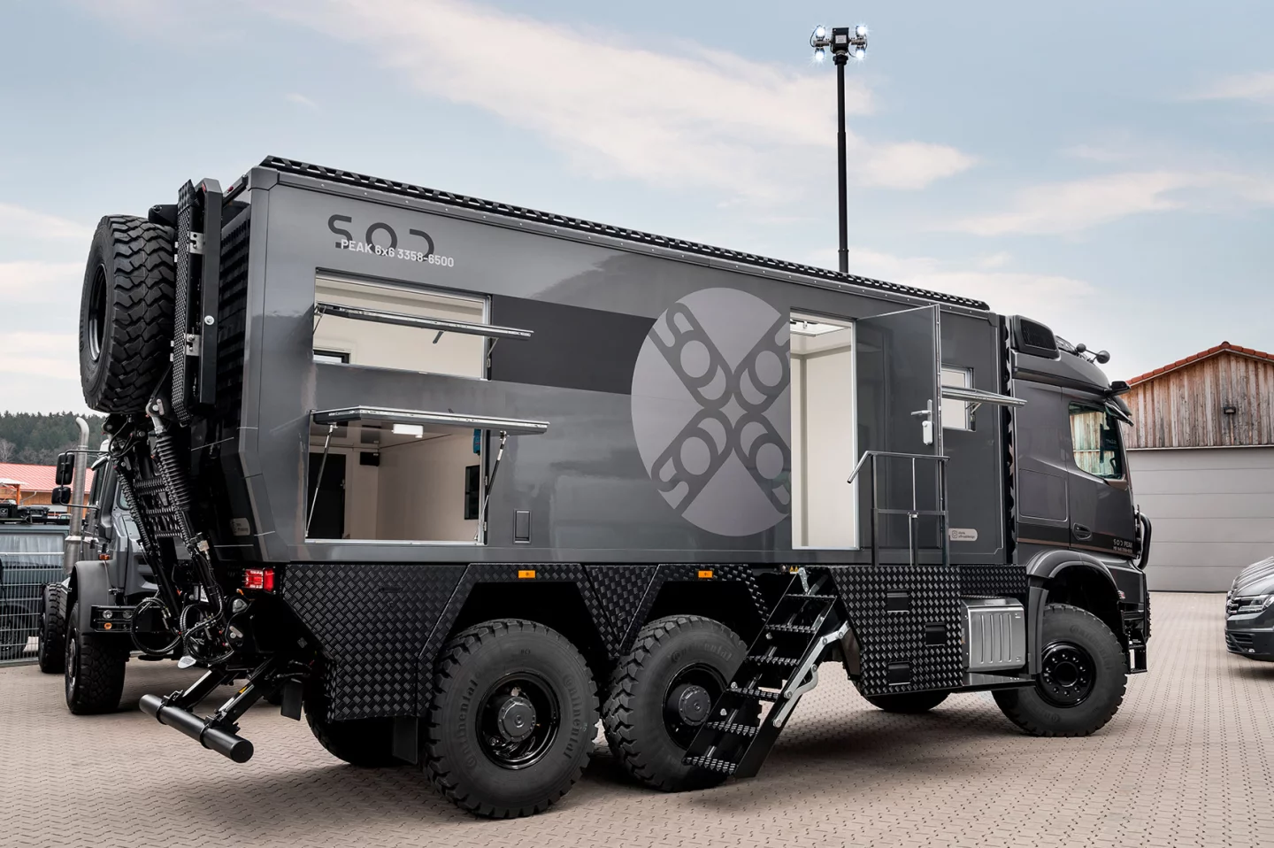 The 6x6 is actually the middle child of the SOD Peak family