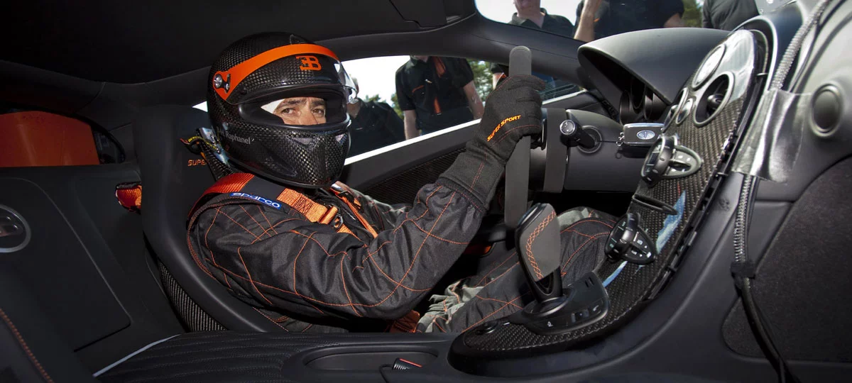 Mission accomplished! Bugatti Veyron Super Sport