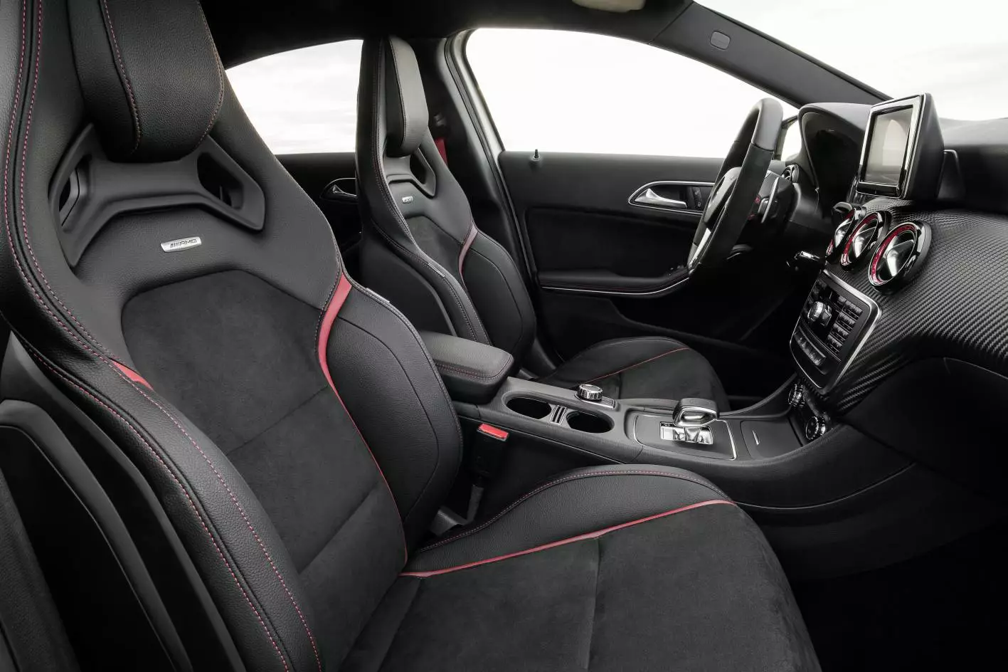 The A 45 AMG interior