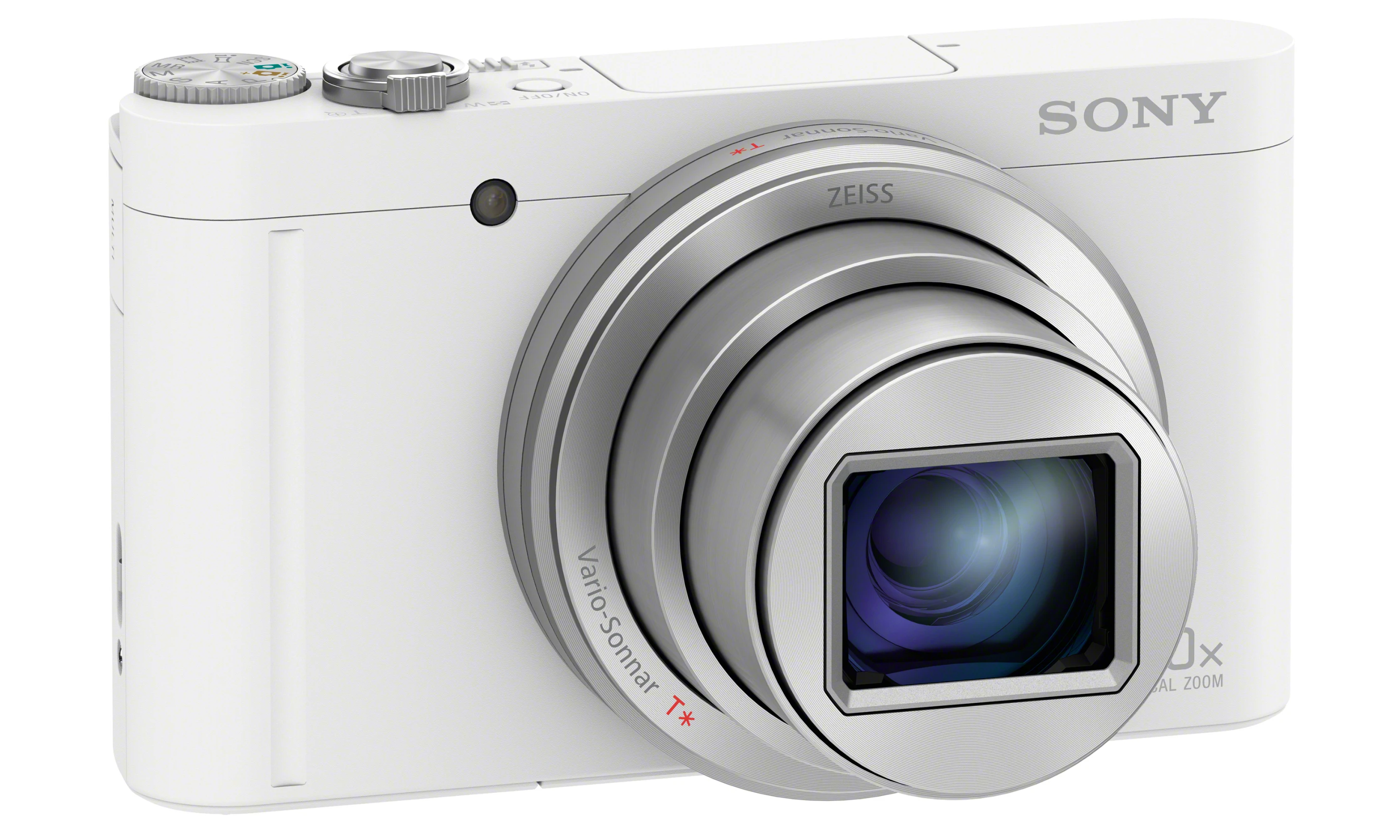 The Sony Cyber-shot WX500 has built-in Wi-Fi and NFC connectivity