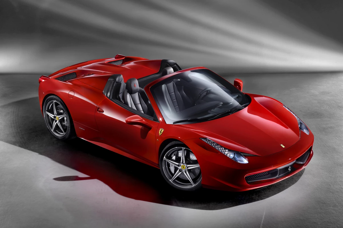 Ferrari's new 458 Spider