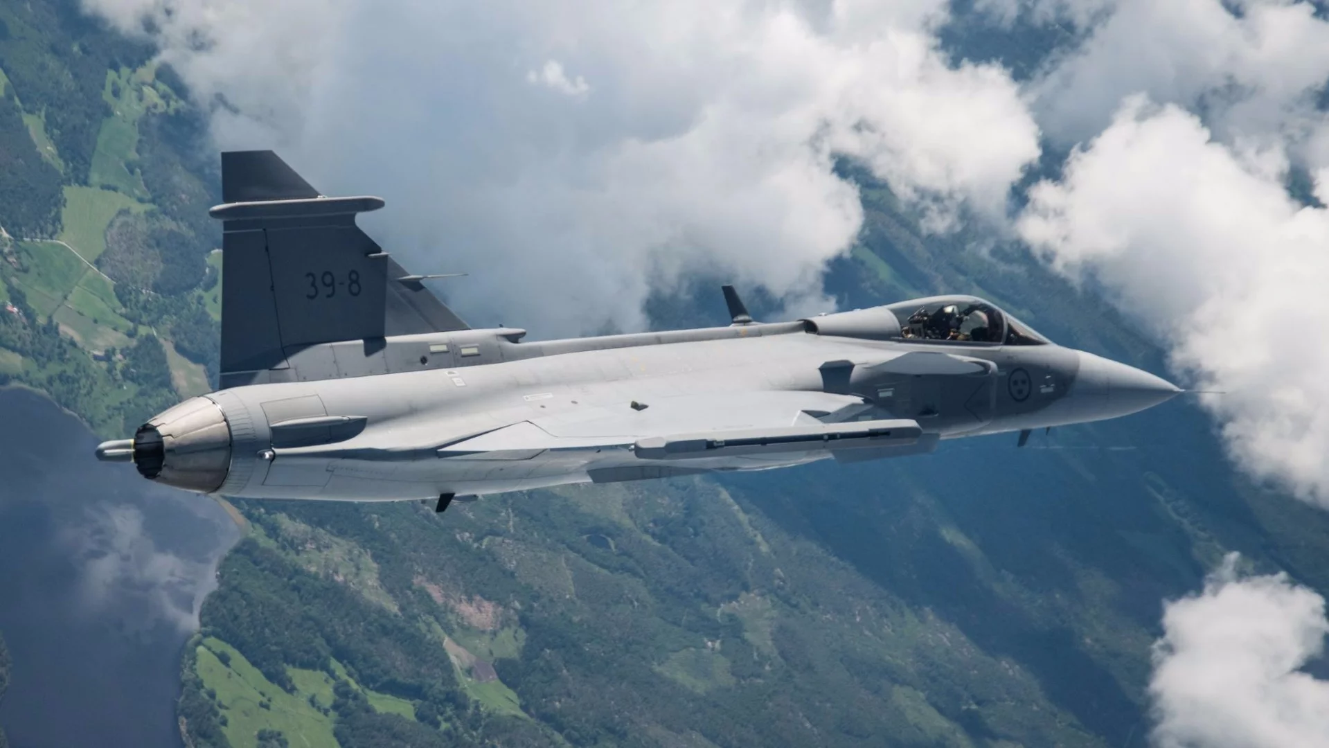 The Saab Gripen E can do Mach 2