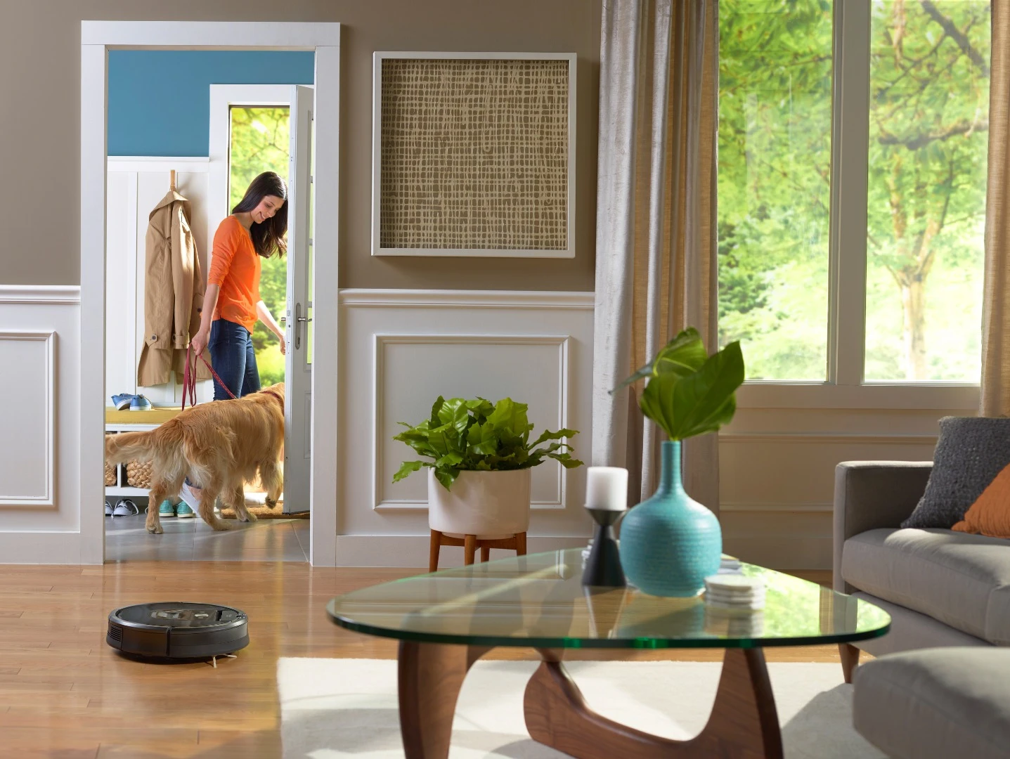 The Roomba 980 can be scheduled for up to seven cleaning sessions a week