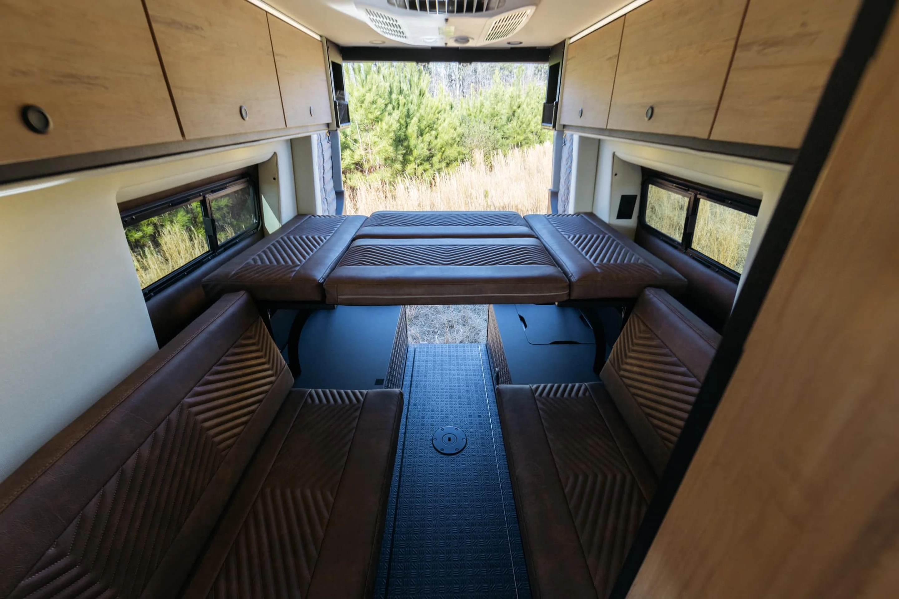 Storyteller Camping Van Storyteller Crew Mode 4x4 camper van carries and sleeps five people
