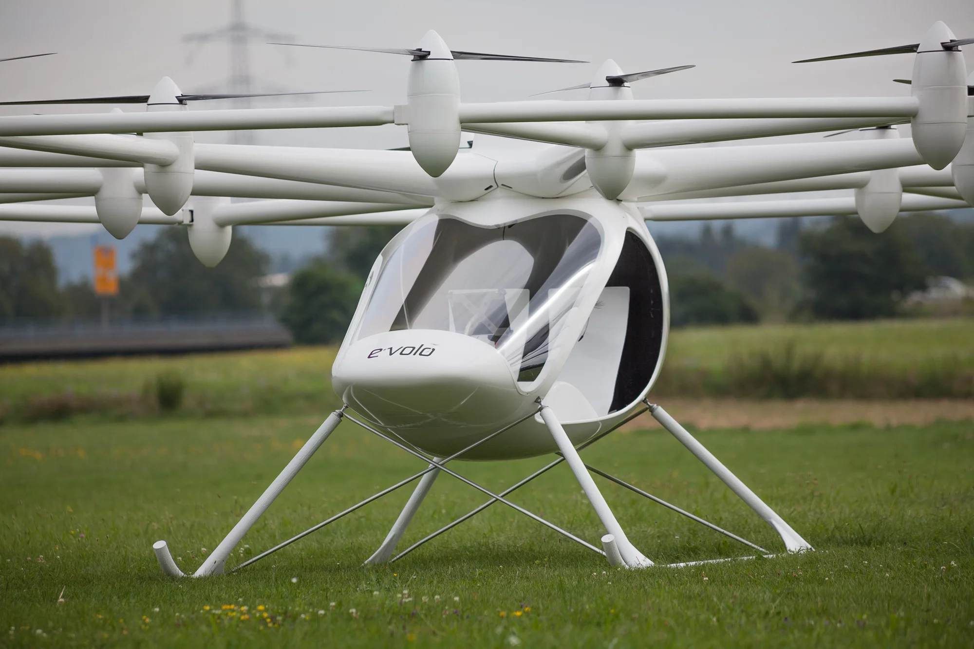 The VC200 is the latest in e-volo's development of an electric multicopter