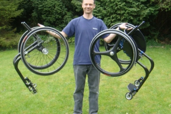 Marcus Cunnington and his ultra-light creations