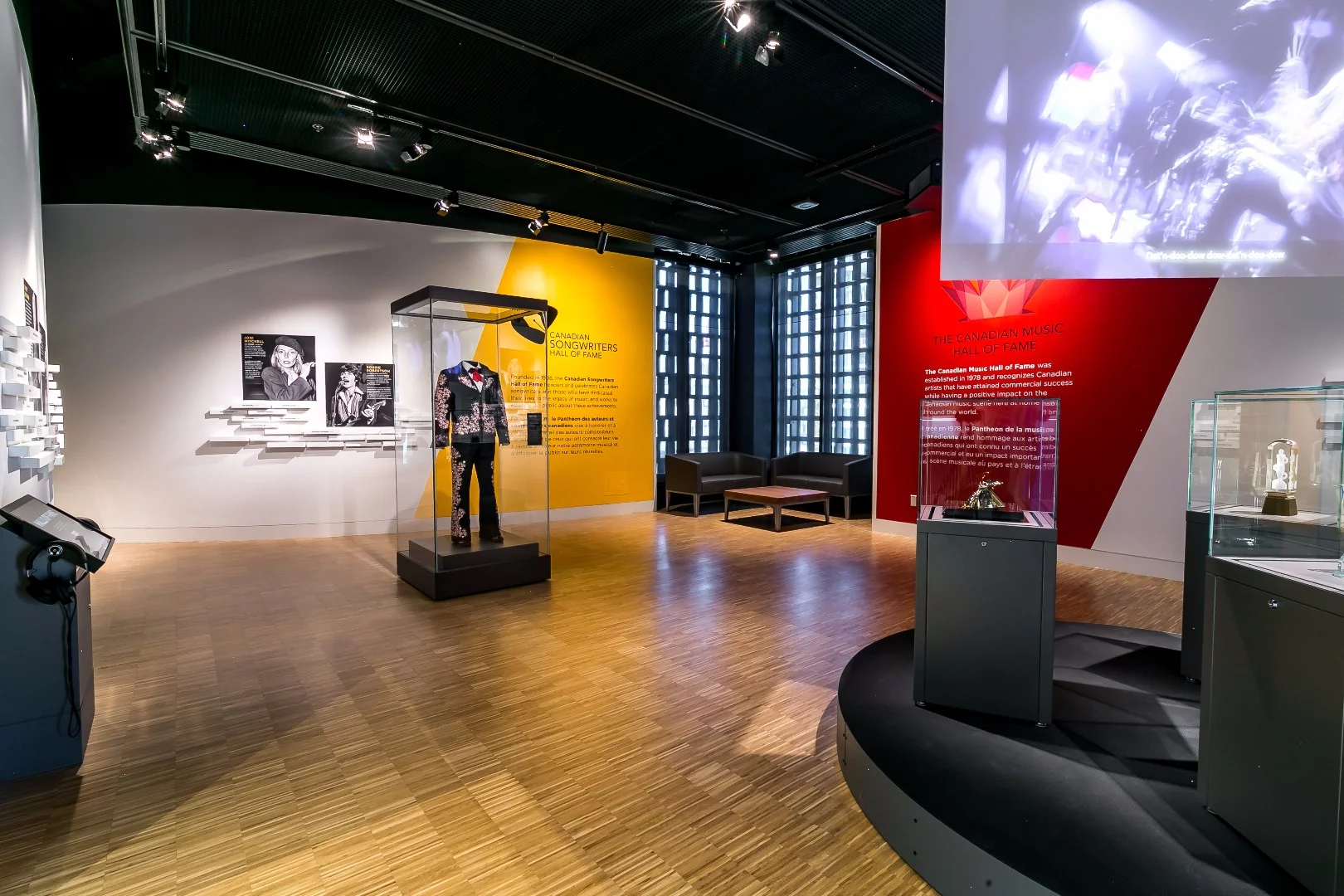 Canadian musical legends, memorabilia and interactive exhibits populate the National Music Centre's five floors