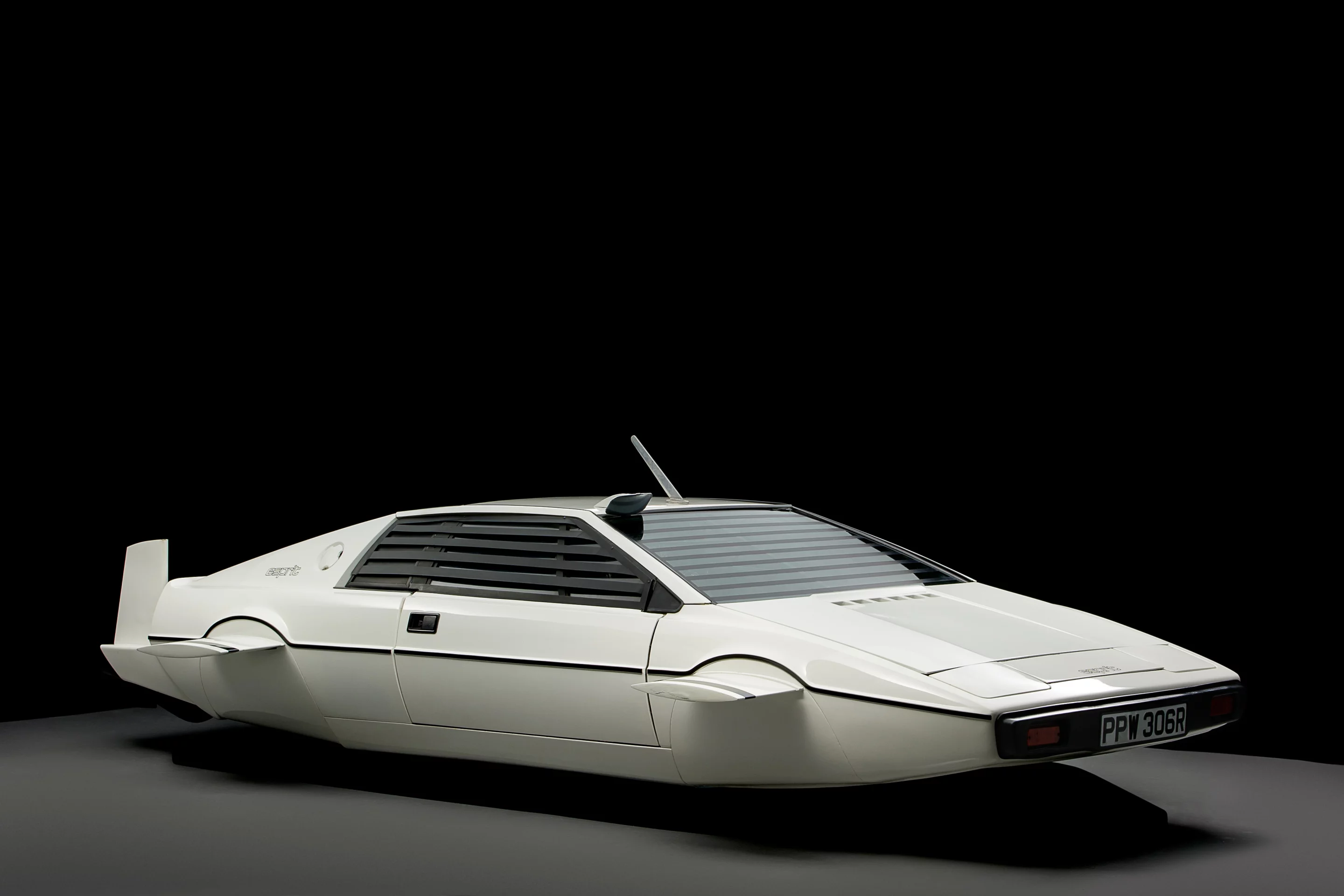 James Bond's Lotus Esprit submarine from the The Spy Who Loved Me (1977) and For Your Eyes Only (1981)