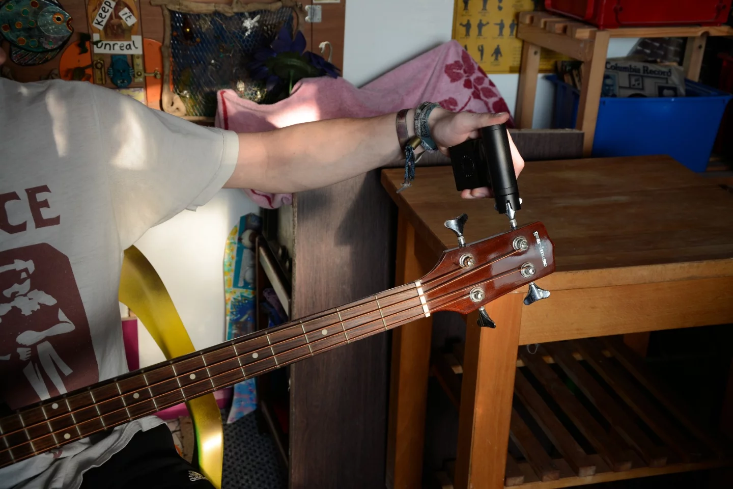 Tom Coulson was impressed by the speed and accuracy of the Roadie Bass