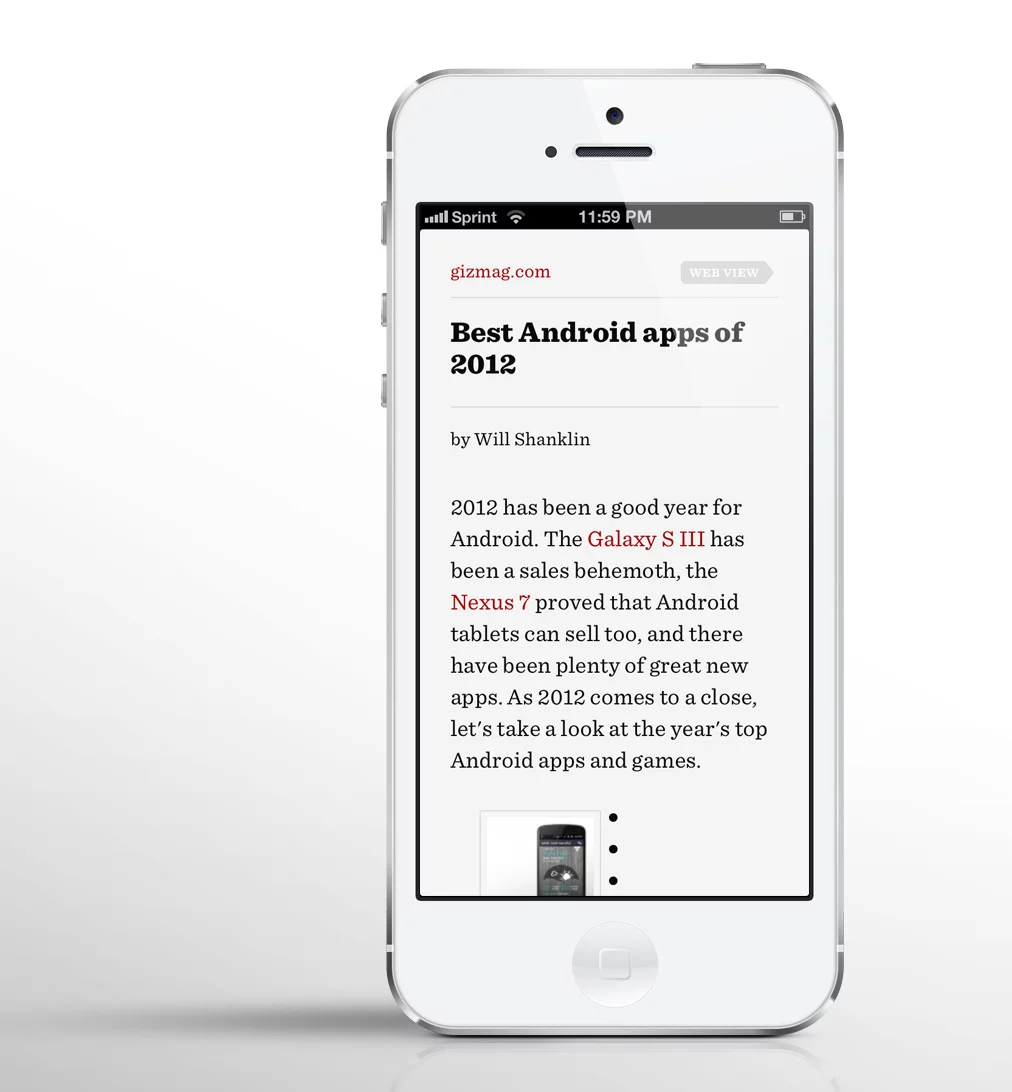 Readability (above) and Pocket are essentially free versions of Instapaper