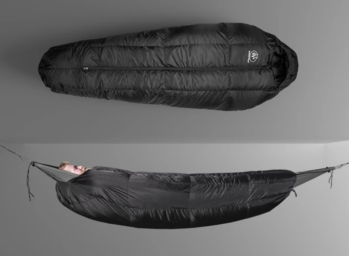 The MummyPod is a warmer way to sleep above ground