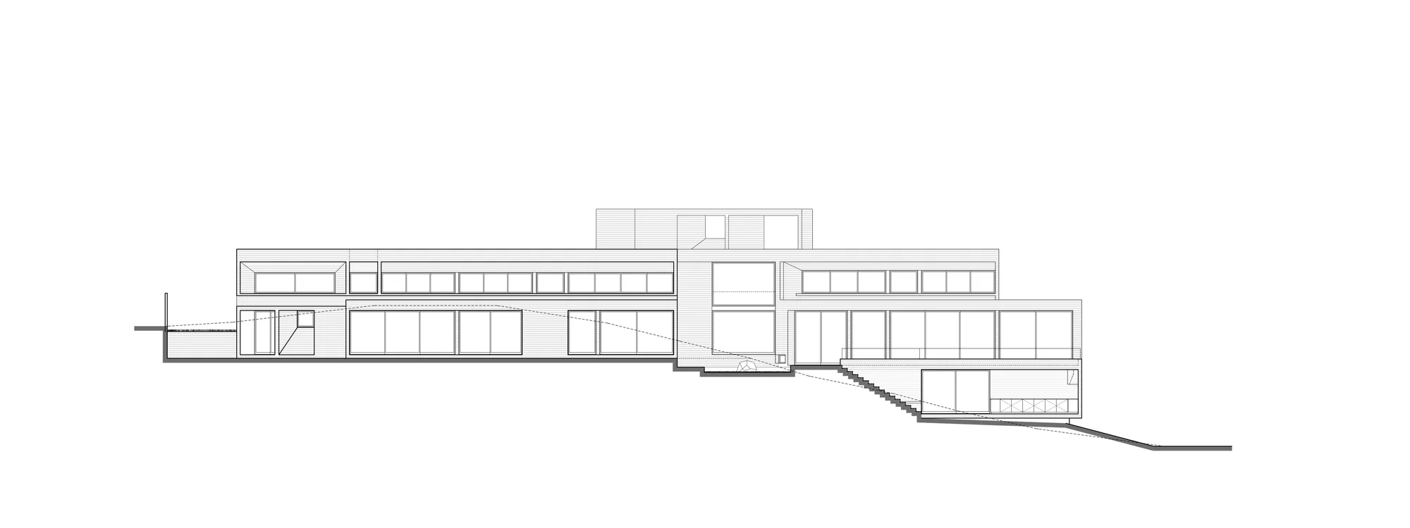 Architectural drawing of House RP (Image: Gonzalo Mardones Viviani)