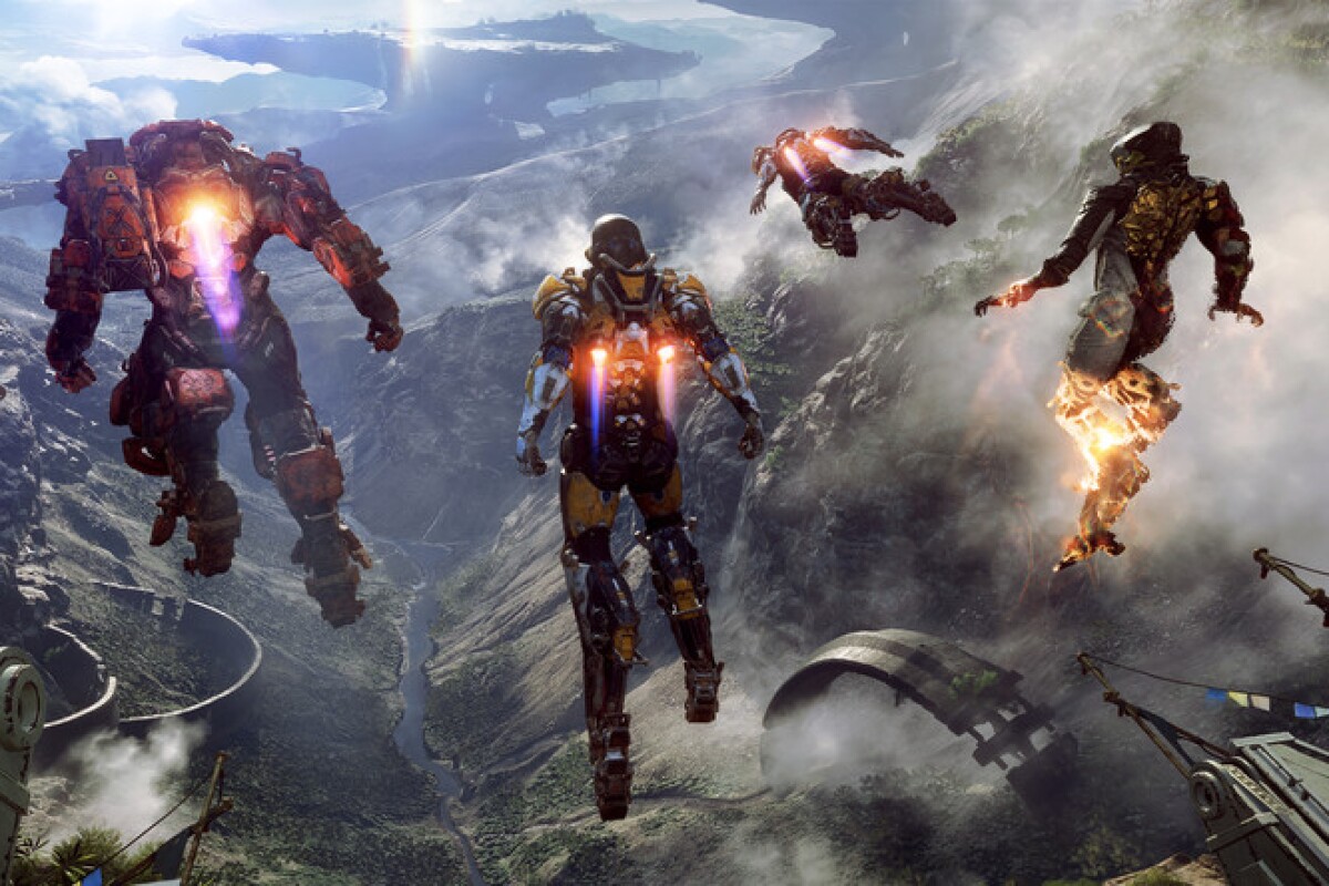 Anthem is one of the main games on show at EA's E3 2018 press conference