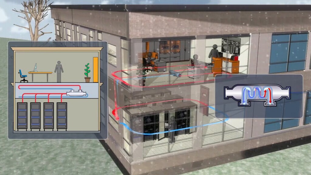 IBM predicts that heat generated from data centers will be captured to warm the air in other areas, to heat water, or to be converted into electricity