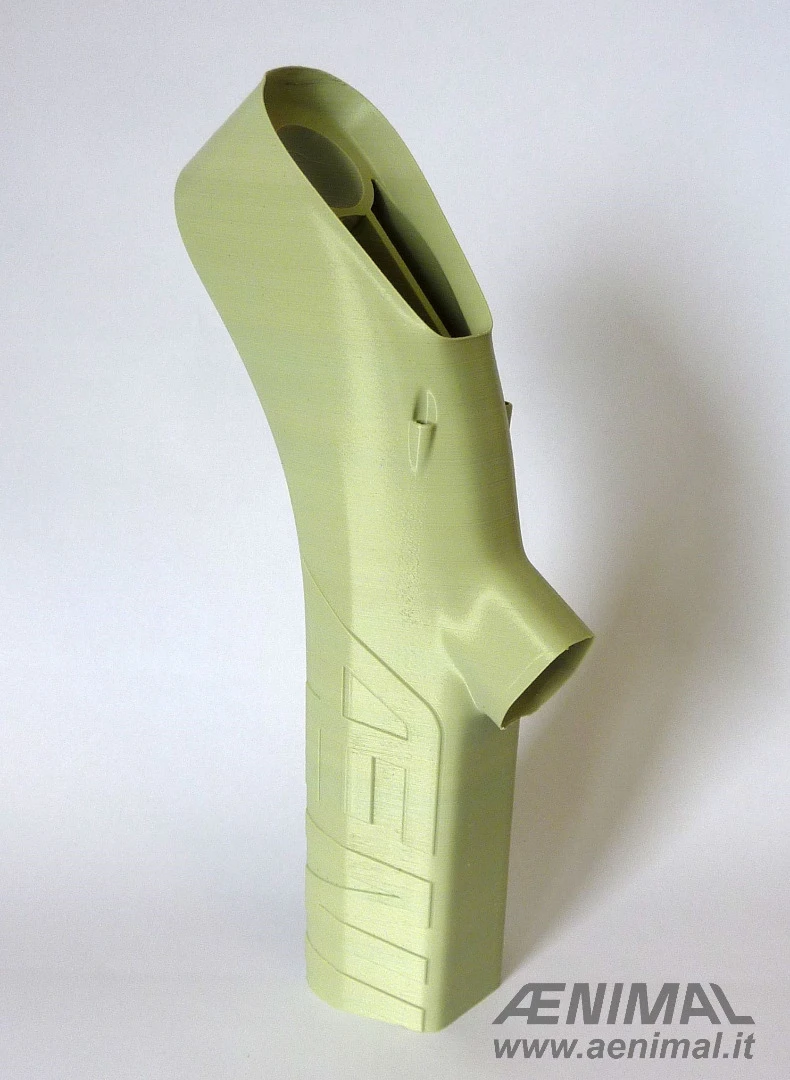 A 3D-printed component of the Aenimal Bhulk frame