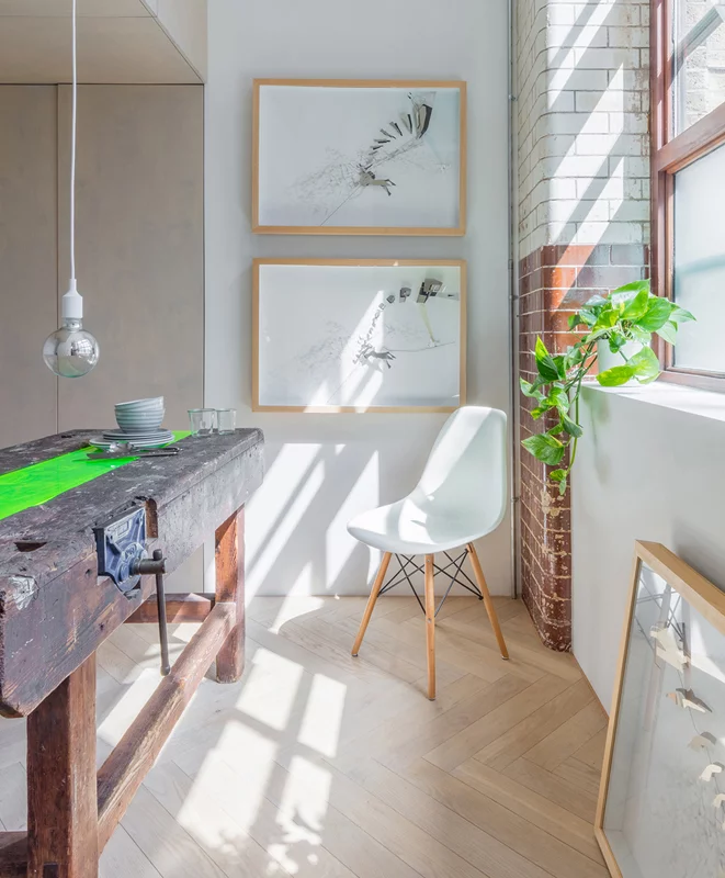 Rustic features brings warmth and character to the home