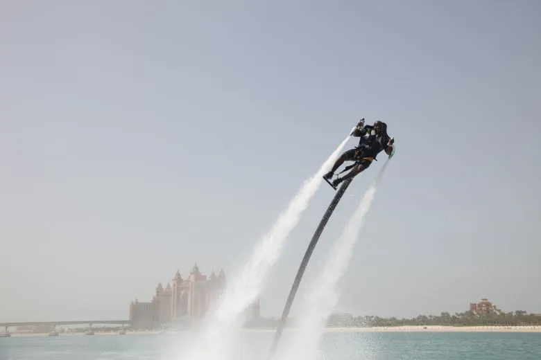 The Jetlev-Flyer in action