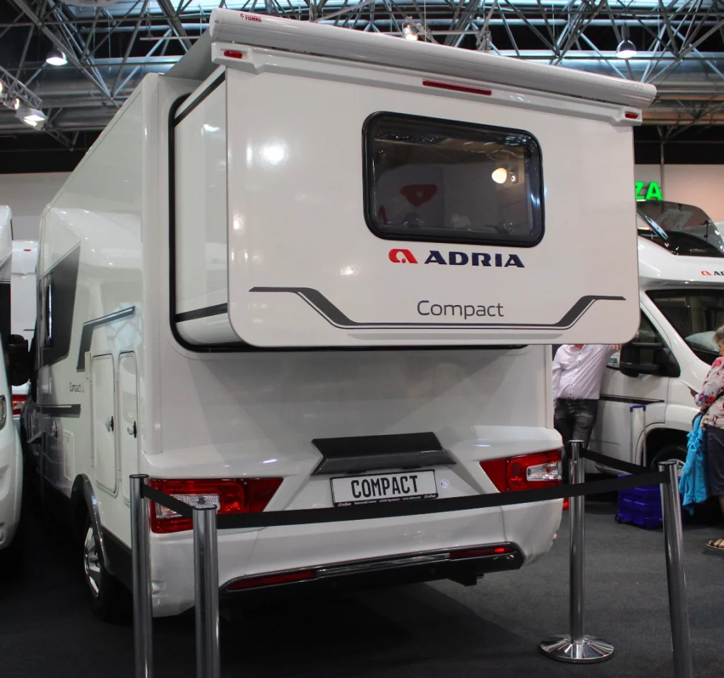 Lippert's five-expander concept may have been over the top, but the Adria Compact Plus SLS shows how a slide-out can be used in a simpler, more practical motorhome design