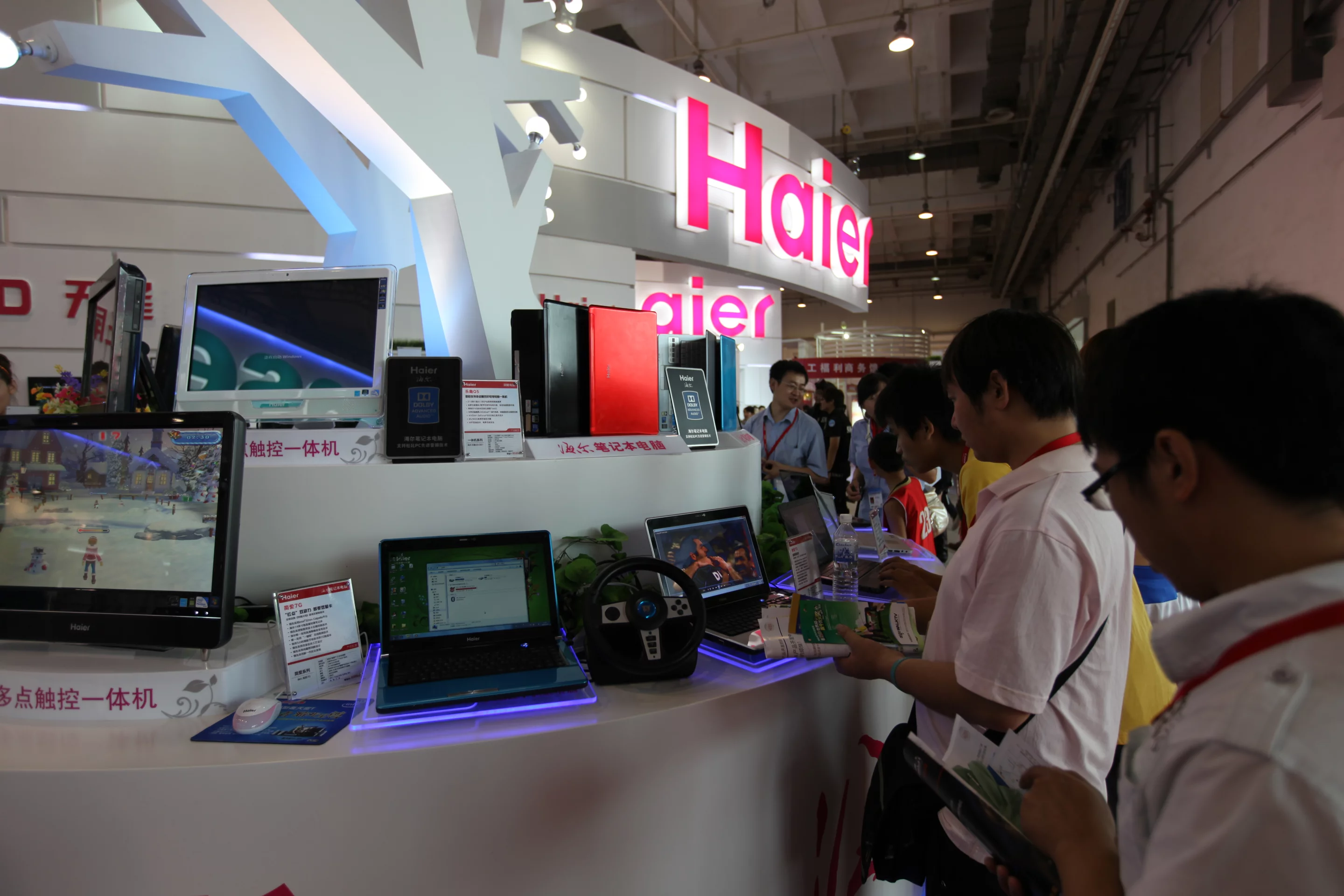 Haier's stand at SinoCES