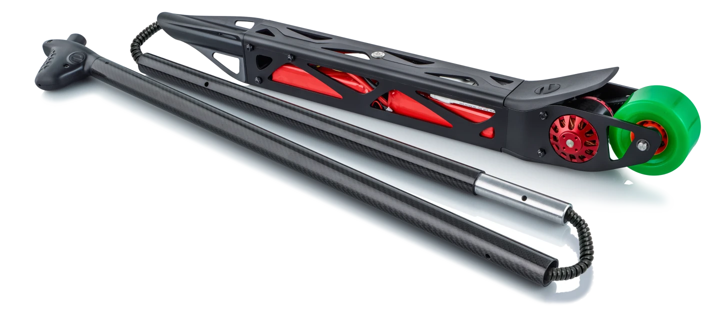 A multi-piece design makes the ePaddle easier to transport