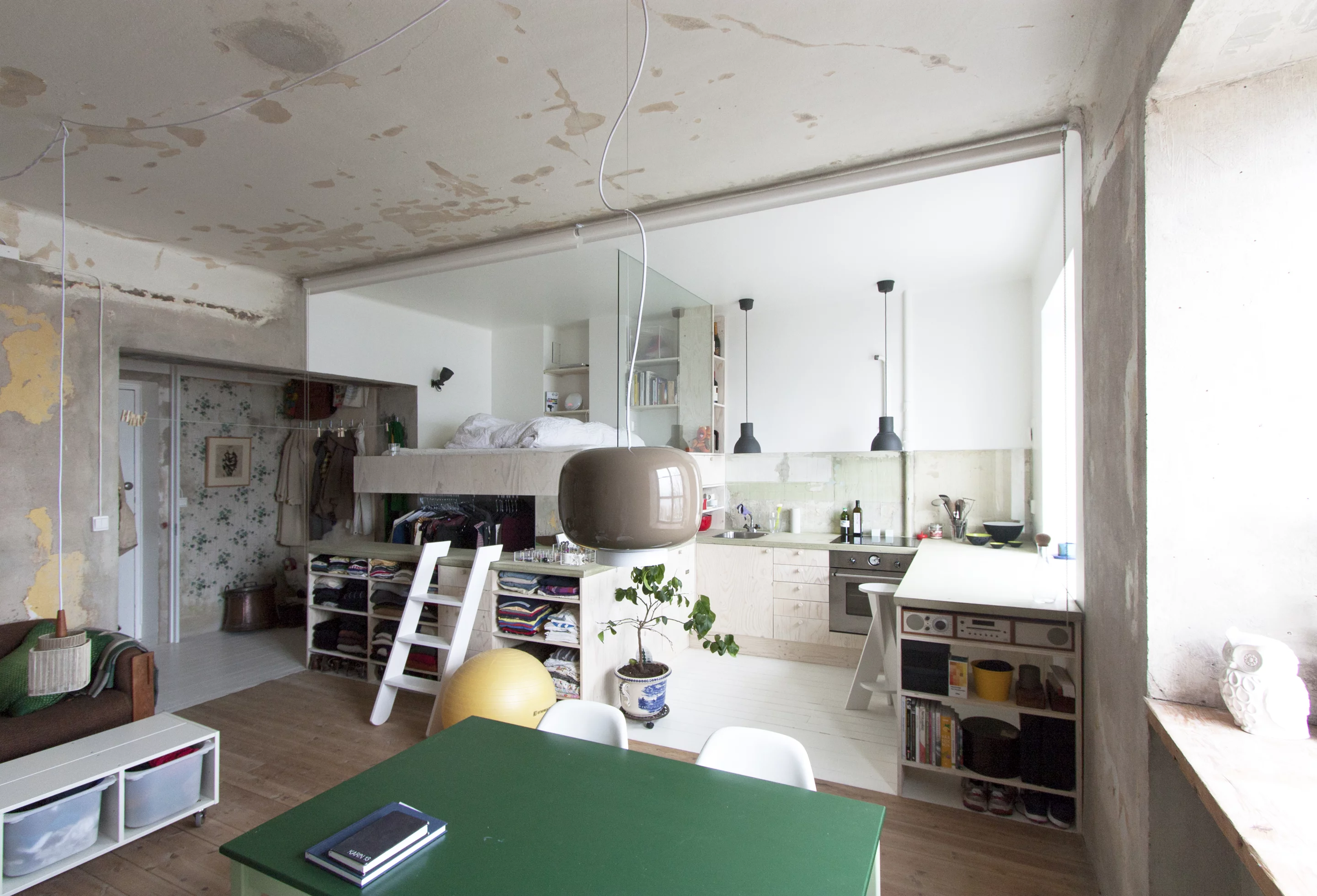 The final result is not only practical but light filled and spacious