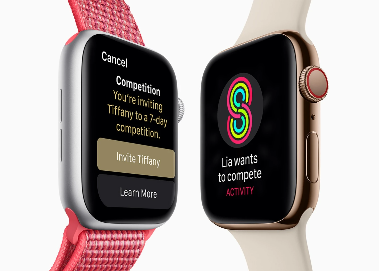 Apple says there's 30 percent more screen space on the Apple Watch Series 4 than on the Series 3