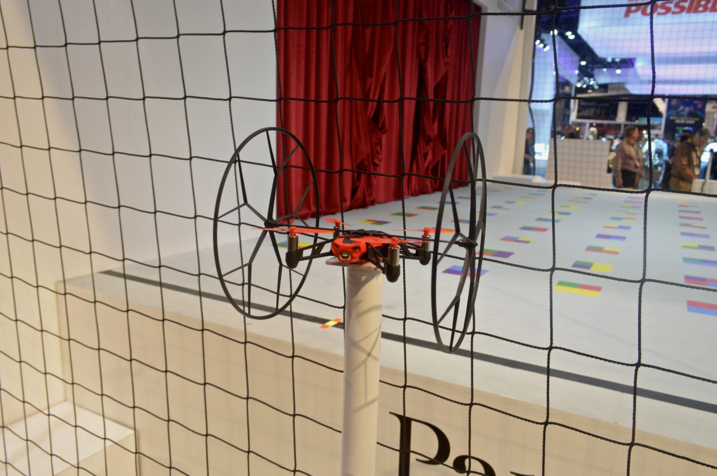 Parrot Minidrones at CES 2015 (Photo: C.C. Weiss/Gizmag)