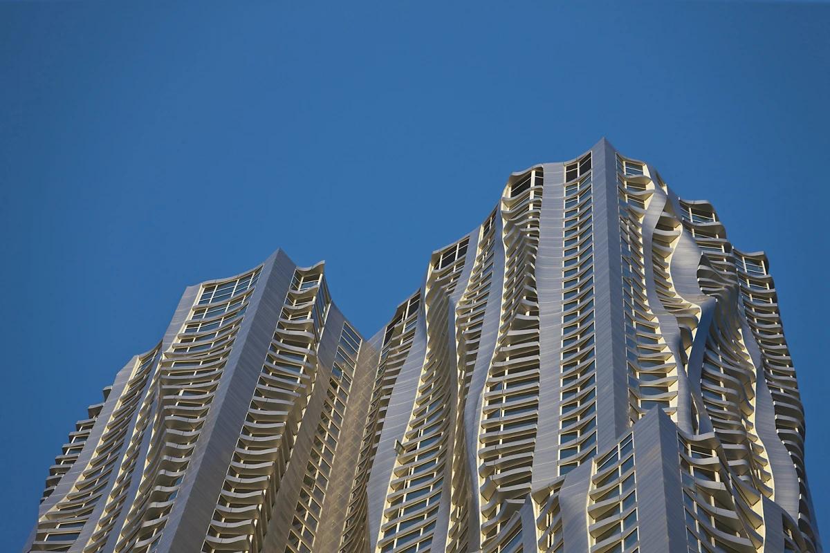 8 Spruce Street was chosen from a list of more than 220 skyscrapers completed in 2011