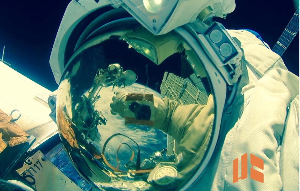 Russian cosmonauts laboured for six hours to install the cameras