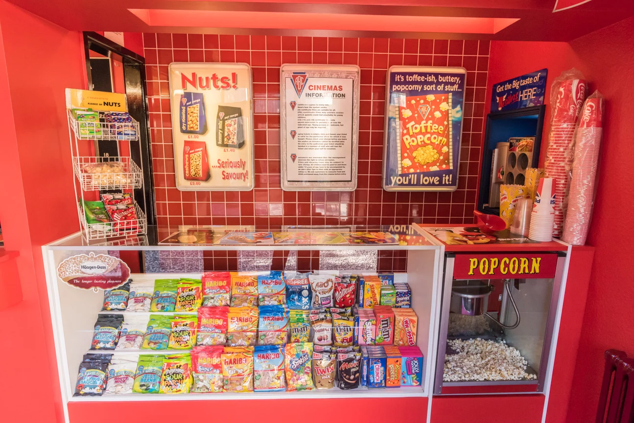 The ABC Cinema includes original seats, old exit signs and more memorabilia