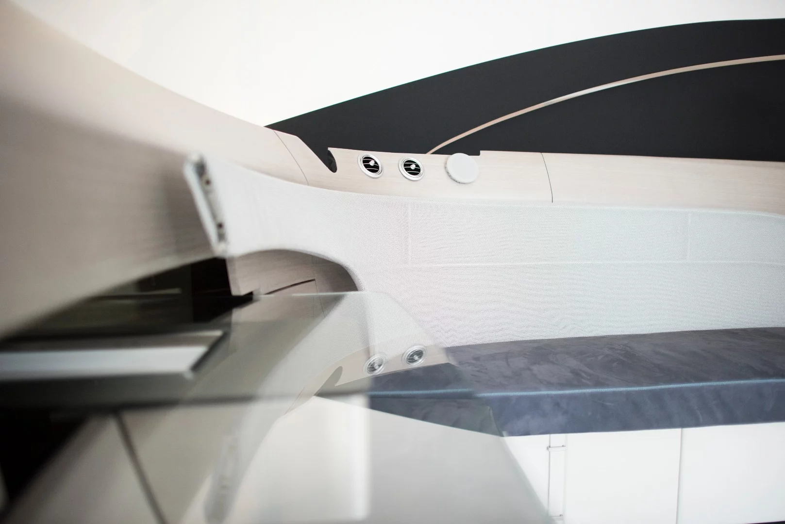 Only a rich few will get to see the interior of the boat, but those who do are treated a wine cellar and ice machine