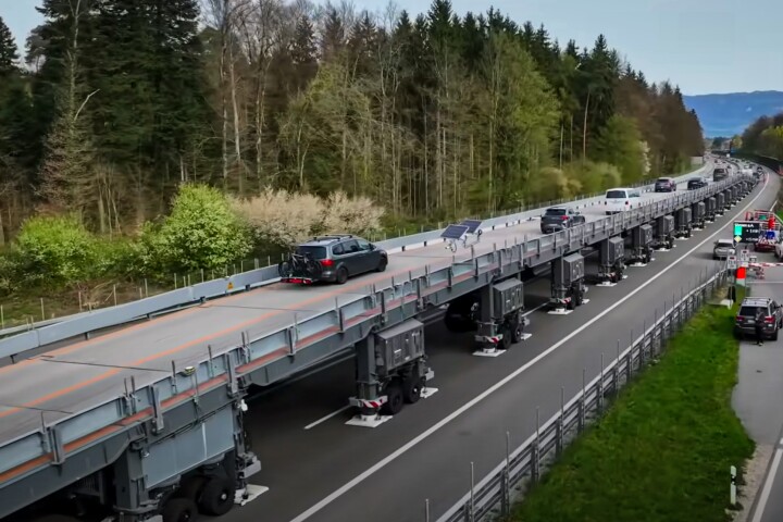 The Astra portable bridge: roadworks without diversions