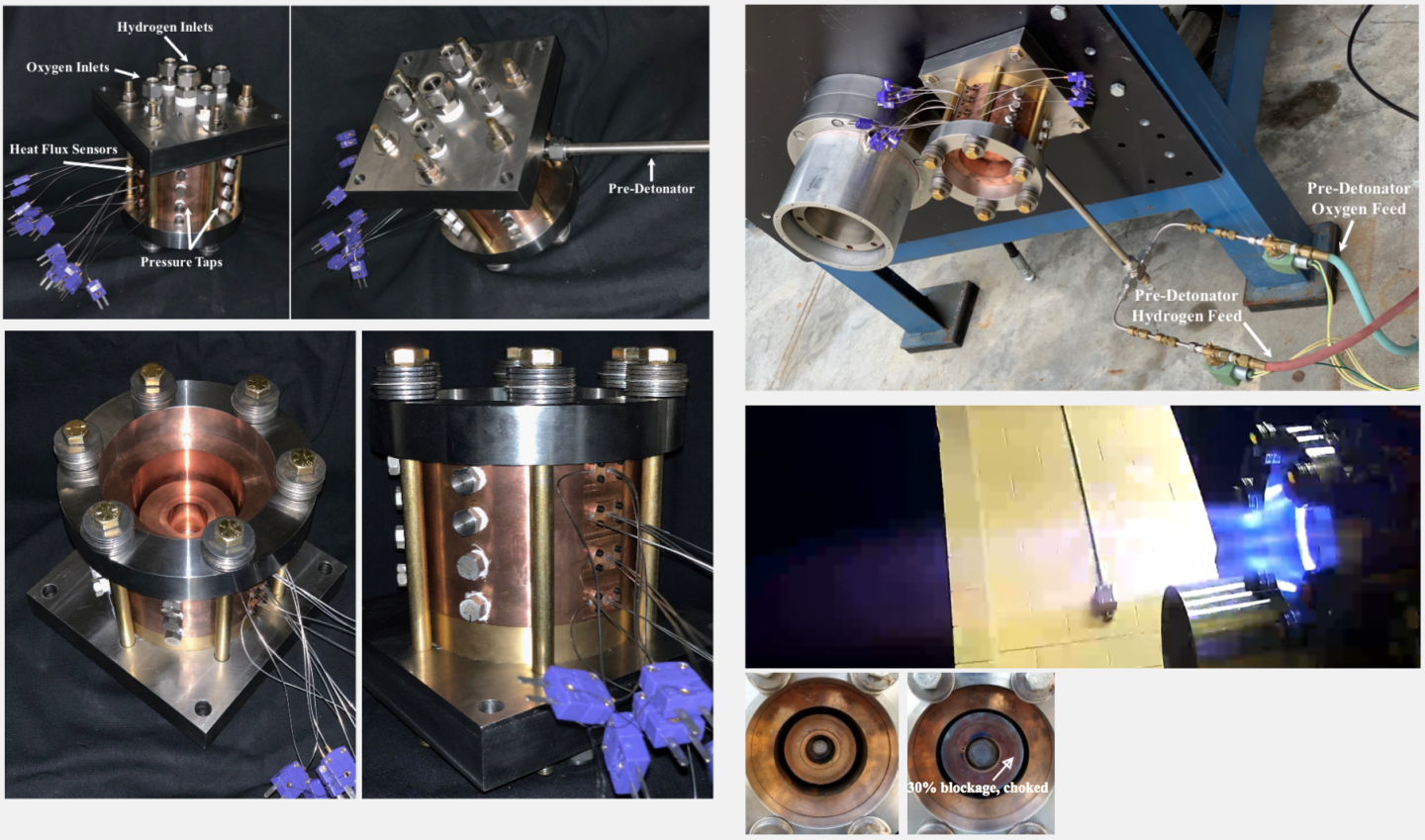 rotating detonation engine