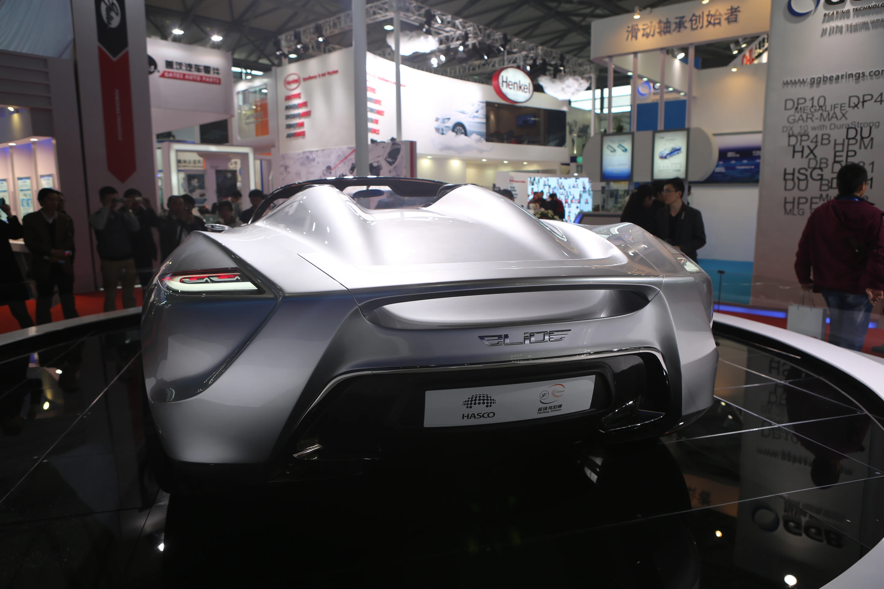 From the back, narrowed brake lights appear sleepy eyed inside a sculpted tail treatment while twin cockpit fairings flow back to an integrated rear spoiler