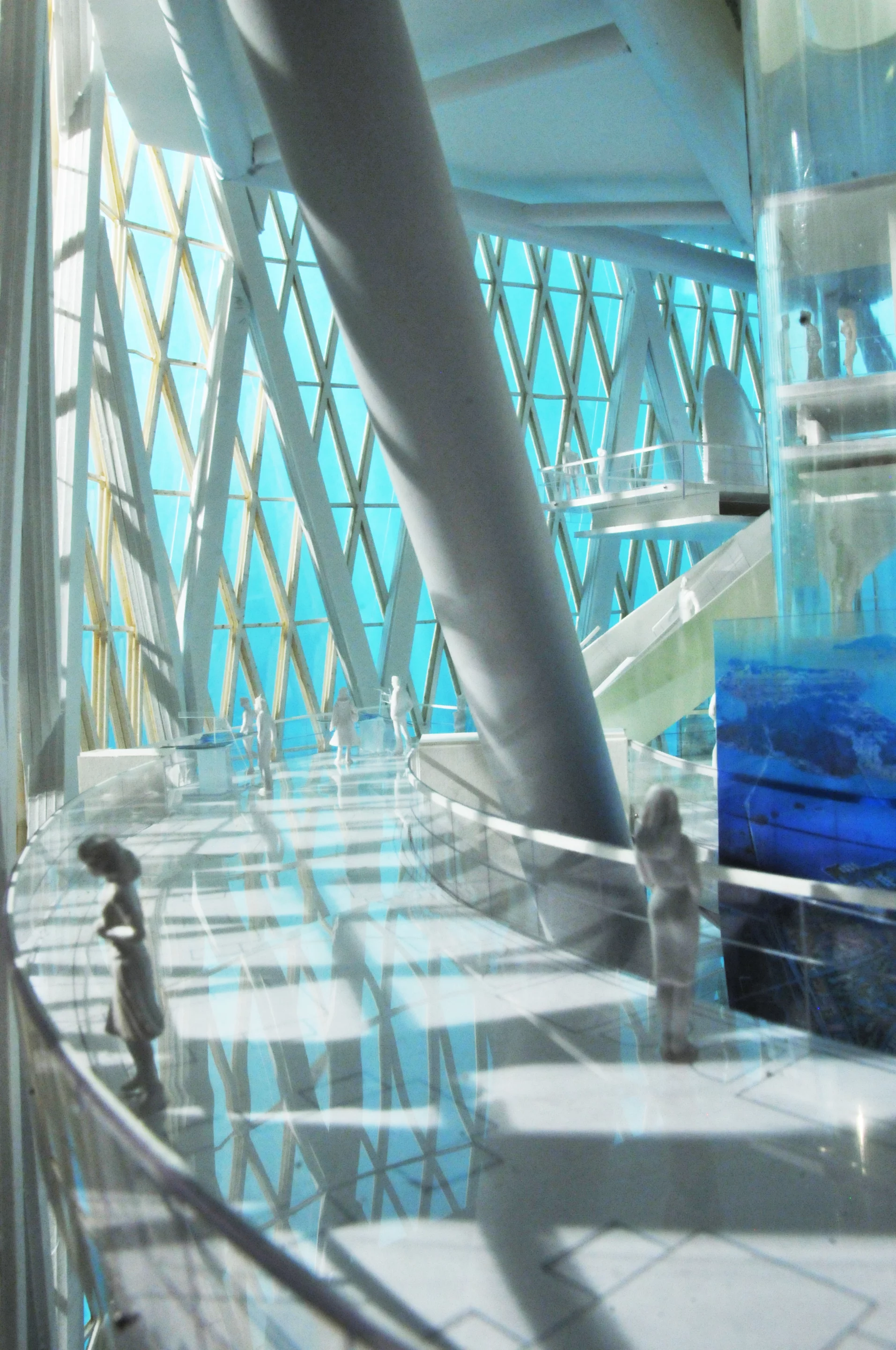 The tower's interior facilities include range of visitor attractions which will be stretched across the numerous levels