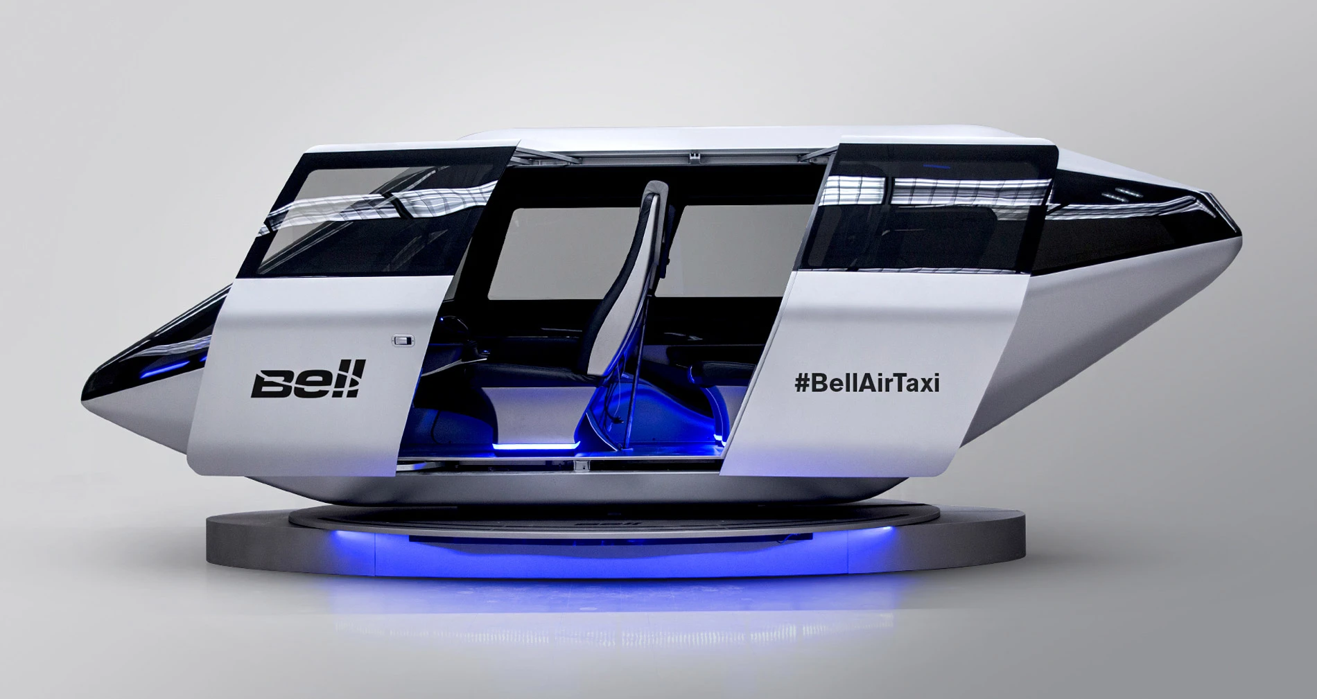 Bell Helicopter has dropped into CES in Las Vegas this week with a flying taxi cabin design