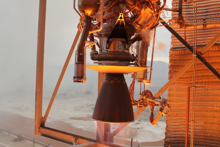 The BE-3 engine recently completed its acceptance testing