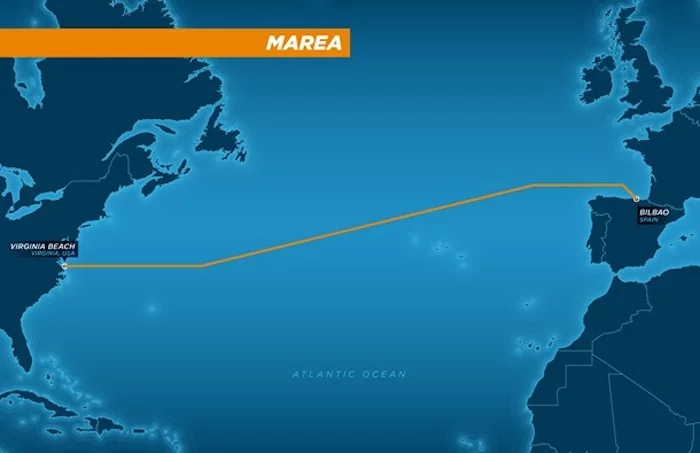 Microsoft and Facebook are planning to build a cable across the Atlantic Ocean, with an estimated initial data capacity of 160 terabits per second