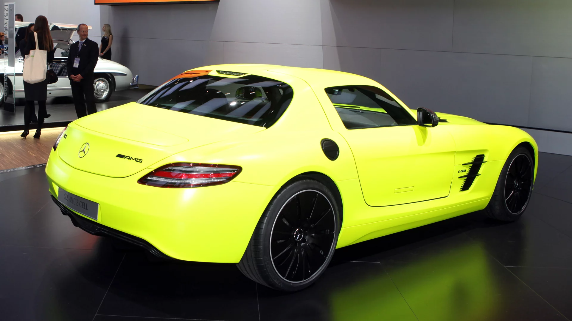 The Mercedes-Benz SLS AMG E-Cell