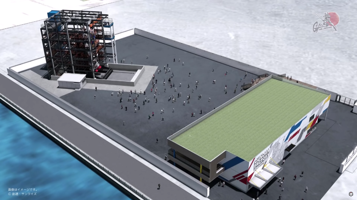 The attraction, by the Yokohama port, will have a robot viewing area, a hands-on robotics lab, shops, cafes and educational facilities