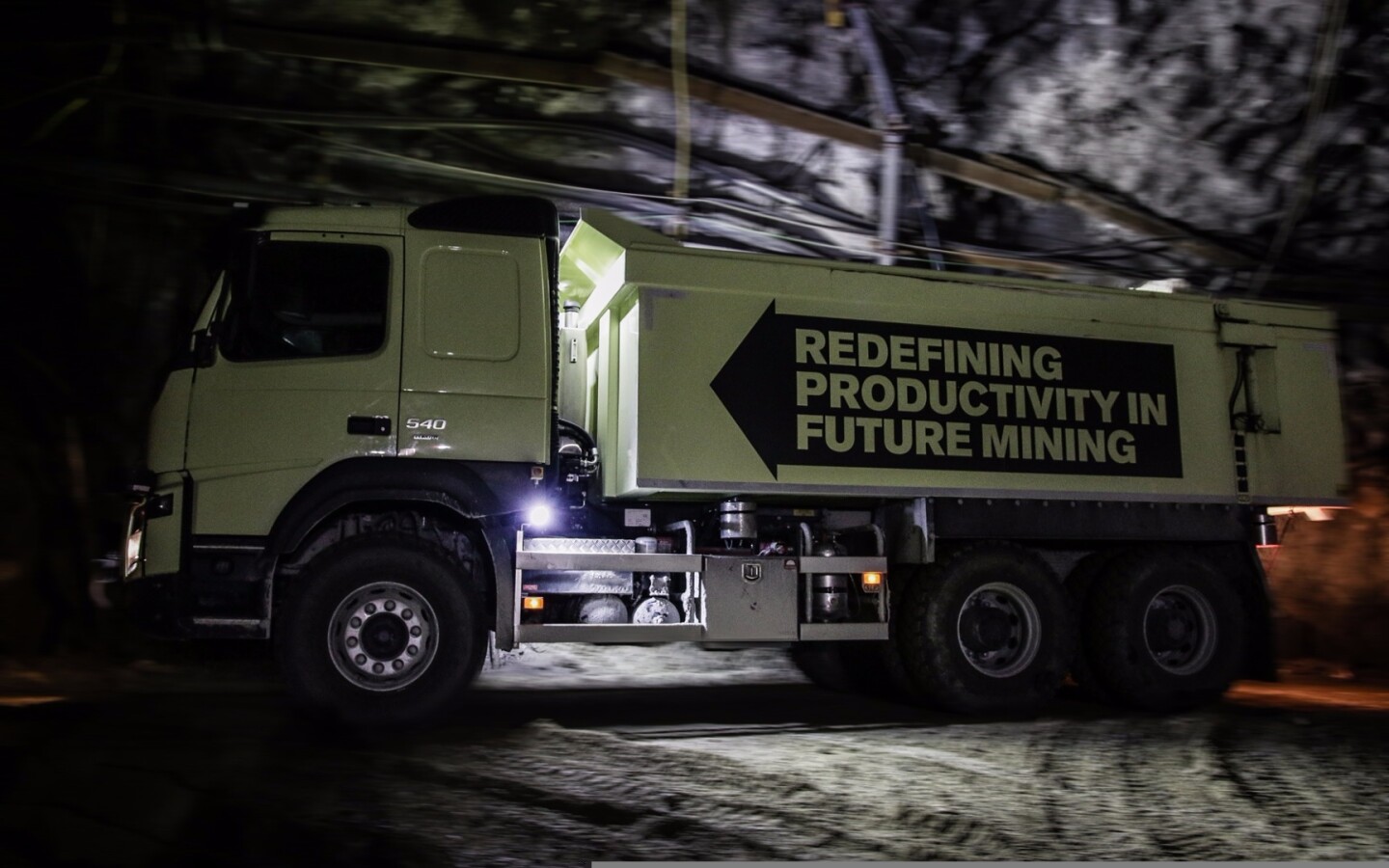 Six sensors, including GPS, radar and LiDAR, are fitted to the truck